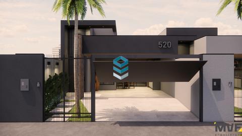 Casa à venda em Cianorte, Residencial Atlântico III, com 3 quartos, com 94.42 m²